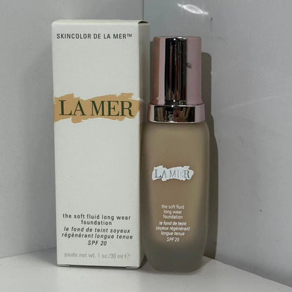 La Mer The Soft Fluid Long Wear Foundation SPF 20 – Ivory 01, 1 oz / 30 mL – Sealed