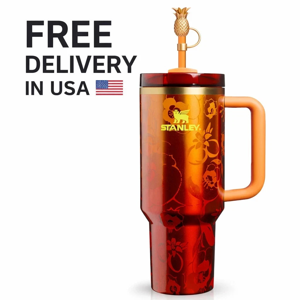 Stanley 1913 x KAROL G Quencher H2.0 FlowState Tumbler 40oz (1.18L) – Limited Edition with Handle & Straw