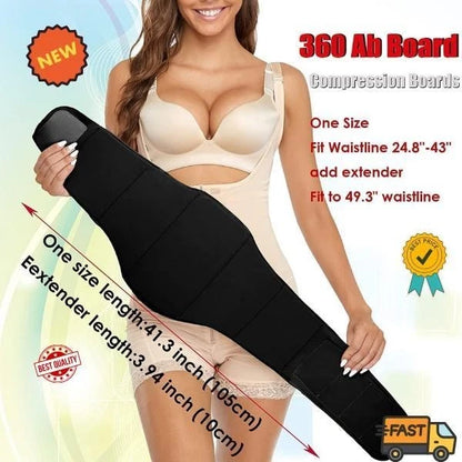 360° Lipo Foam Abdominal Board After Liposuction 11.8" (30 cm) – 1 Pack