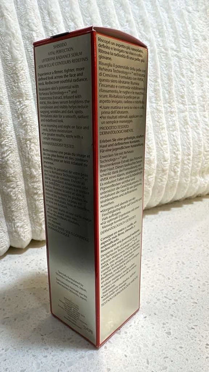 Shiseido Vital Perfection LiftDefine Radiance Serum – 2.7 oz (80 mL)