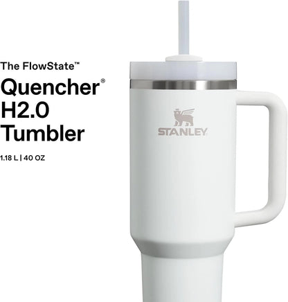 Stanley 1913 Quencher H2.0 FlowState Tumbler 1.2L – Vacuum Insulated Travel Mug with Handle & Straw