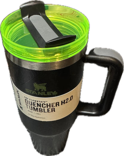 Stanley Style Spiderweb Tumbler 40oz (1.18L) – Double Wall Vacuum Insulated Stainless Steel Cup with Handle & Straw