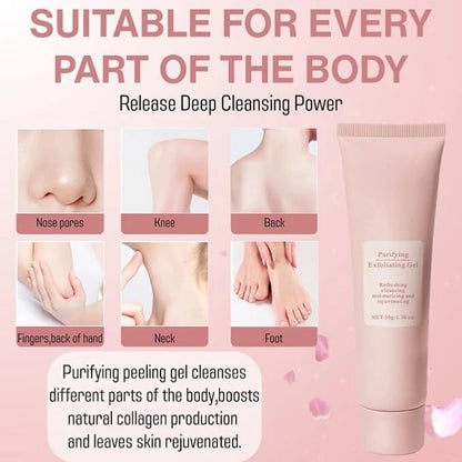 Purifying Exfoliating Gel for Face & Body 50g (1.76 oz) – Deep Cleansing Scrub